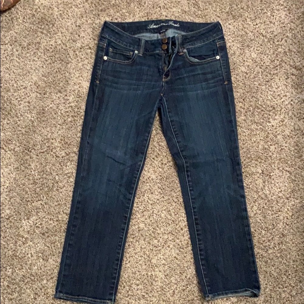 American Eagle Dark Capris